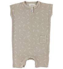 Monsieur Mini Summer Romper - Terry - Beige Baguette