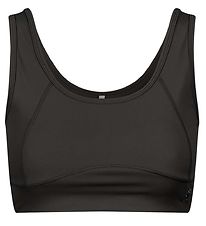 Juicy Couture Sports Bra - Peached Interlock - Black