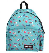 Eastpak Sac  Dos - Rembourr Pak'r - 24L - Turquoise av. Imprim