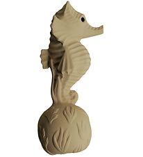 Natruba Rattle - Natural Rubber - Seahorse - Yellow