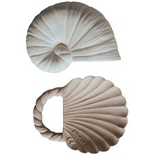 Natruba Badeset - 2er-Pack - Badeset Ocean - Mix - Wei/Beige