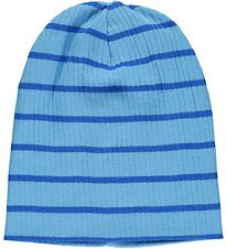 Freds World Beanie - Rib - Alfa Stripe Beanie - Bunny Blue