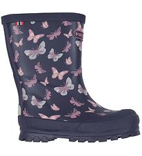 Viking Rubber Boots - Jolly - Navy/Antiquerose