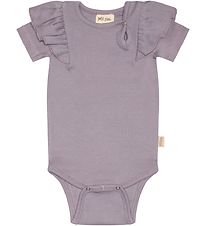 Petit Piao Bodysuit s/s - Modal - Rib - Dusty Lavender