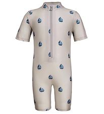 Petit Crabe Coverall Swimsuit - Natsu - UV50+ - Sand Boat