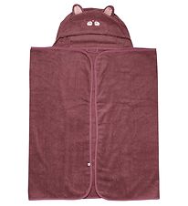 Pippi Baby Baby towel - 70x120 cm - Old Rose