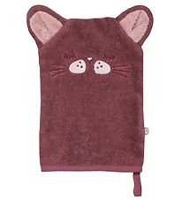 Pippi Washandje - 14x21 cm - Rose Brown m. Kat