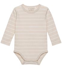 Fixoni Bodysuit l/s - Oatmeal