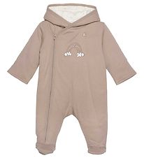 Fixoni Jumpsuit w. Feet - Dune