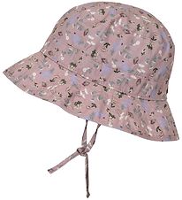 Melton Bucket Hat - UV50+ - All Pink w. Print