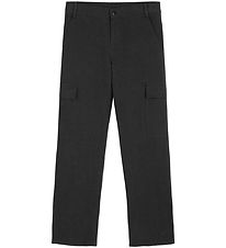 Grunt Trousers - Lea - Cargo - Black