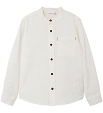 Name It Chemise - NkmFish - White Alyssum/Solid