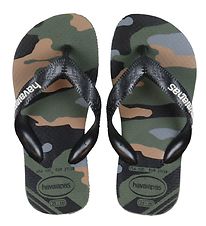 Havaianas Slippers - Kids Top - Camu Green