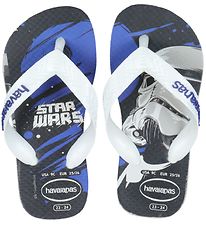 Havaianas Flip Flops - Star Wars - White/Star Blue