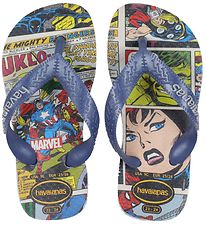 Havaianas Baðsandalar - Marvel Klassík - Ice Grey/Indigo