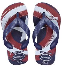 Havaianas Slippers - Marvel Logomanie - Navy