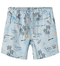 Name It Badeshorts - NmmZaglo - Kristallmeere