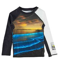 Molo Swim Top - UV50+ - Neptune - Glowing Ocean