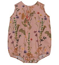 Christina Rohde Summer Romper - Pink w. Flowers