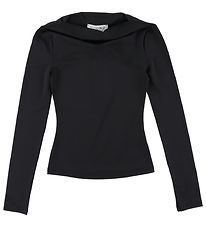 BOSS T-shirt - Black/Grey Melange w. White