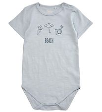 Petit by Sofie Schnoor Bodysuit k/æ - Dusty Blue