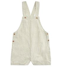 Petit by Sofie Schnoor Overalls - Green/White Striped
