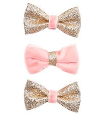 Petit by Sofie Schnoor Hair Clips - 3-Pack - Mix Gold/Coral