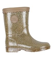 Petit by Sofie Schnoor Gummistiefel - Beige m. Glitzer