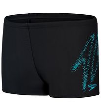 Speedo Swim Trunks - Hyper Boom Placement - Black/Blue