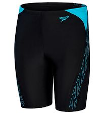 Speedo Badehose - Hyper Boom Splice Jammer - Schwarz/Blau