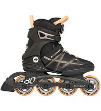 K2 Rollerskates - Alexia 80 Boa - Black/Orange - Inline