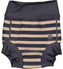 Wheat Swim Diaper - Neoprene - Ink Stripe