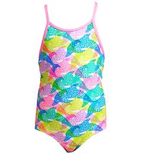 Funkita Zwempak - UV50+ - Gedrukt uit n stuk Pastel Porpie