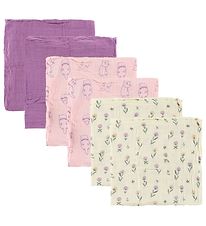 Pippi Hydrofiele Doek - 6-pack - 65x65 cm - Orchidee