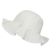 En Fant Bucket Hat - Cloud m. Hålmönster