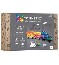 Connetix Magnet set - Transportation - 50 Parts - Rainbow