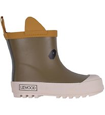 Liewood Rubber Boots - Tekla - Panda/Khaki Mix