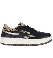 Reebok Skór - Club B Double Revenge Junior - Black/Sahara/Gold