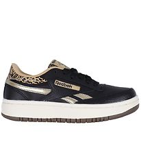 Reebok Kengt - Club B Double Revenge Junior - Black/Sahara/Gold