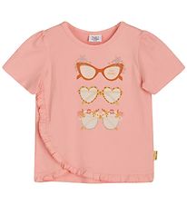 Hust and Claire T-Shirt - Artina - Shrimp m. Sonnenbrille