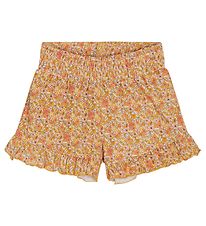 Hust and Claire Shorts - Hannah - Ochre w. Flowers
