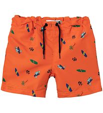 Name It Badshorts - NmmZimmi - Vibrant Orange