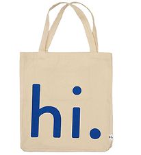 Design Letters Shopper - Hoi - Blauw/Natural