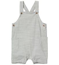 Name It Overalls - NbmHebos - Dried Sage w. Stripes