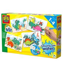 SES Creative - Litaðu með vatni - Risaeðlur