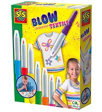 SES Creative Blow Pens - 7 pcs - Textile