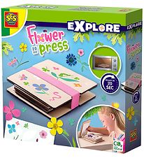 SES Creative - Explore - Flower press