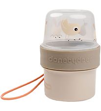 Done by Deer Container - To Go 2-Way Snack - Sand