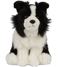 Living Nature Soft Toy - 24x10 cm - Border Collie - Black/White