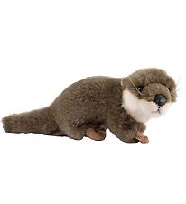 Living Nature Soft Toy - 24x9 cm - Otter - Small - Brown